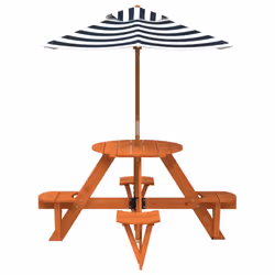 VidaXL 3281624 table de jardin Bleu - Vue supplémentaire 3