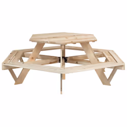 VidaXL 3281625 table de jardin Multicolore - Vue supplémentaire 8