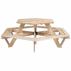 VidaXL 3281626 table de jardin Bleu - Vue supplémentaire 8