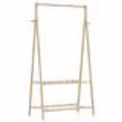 vidaXL Porte-vêtement avec étagères 96x455x1505 cm bambou porte-manteau porte-manteau avec étagère porte-vêtements avec