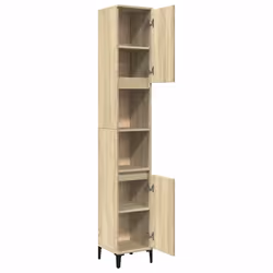 VidaXL 847388 miroir de salle de bain et armoire de rangement pour évier - Vue supplémentaire 6