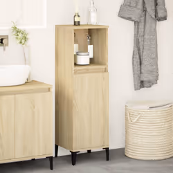 VidaXL 847389 miroir de salle de bain et armoire de rangement pour évier