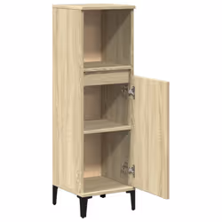 VidaXL 847389 miroir de salle de bain et armoire de rangement pour évier - Vue supplémentaire 7