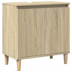 VidaXL 847407 miroir de salle de bain et armoire de rangement pour évier