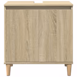 VidaXL 847407 miroir de salle de bain et armoire de rangement pour évier - Vue supplémentaire 4