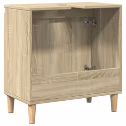 VidaXL 847407 miroir de salle de bain et armoire de rangement pour évier - Vue supplémentaire 6
