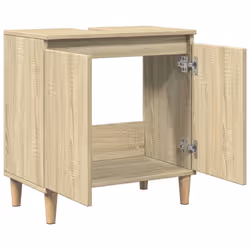 VidaXL 847407 miroir de salle de bain et armoire de rangement pour évier - Vue supplémentaire 7