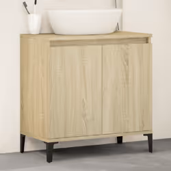 VidaXL 847408 miroir de salle de bain et armoire de rangement pour évier