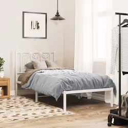 VidaXL 376203 tête de lit et pied de lit Blanc