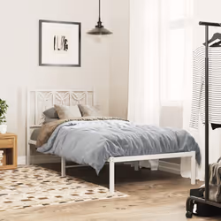 VidaXL 376212 tête de lit et pied de lit Blanc - Vue supplémentaire 3