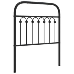 VidaXL 376626 tête de lit et pied de lit Noir
