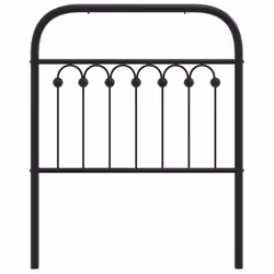 VidaXL 376627 tête de lit et pied de lit Noir - Vue supplémentaire 4