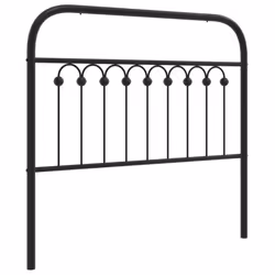 VidaXL 376629, Noir, Acier, 100 cm, 1050 mm, 100 cm, 30 mm