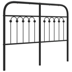 VidaXL 376631 tête de lit et pied de lit Noir