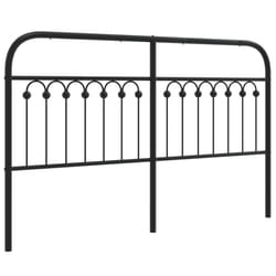 VidaXL 376634 tête de lit et pied de lit Noir