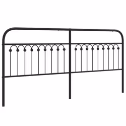 VidaXL 376637, Noir, Acier, 193 cm, 1980 mm, 100 cm, 30 mm