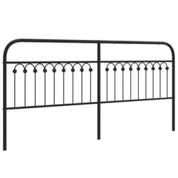 VidaXL 376637 tête de lit et pied de lit Noir