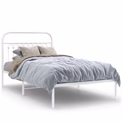VidaXL 376643, Blanc, 1050 mm, 196 cm, 1000 mm, 1000 x 1900 mm, 30 cm