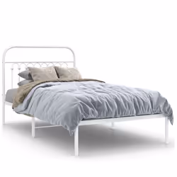 VidaXL 376644, Blanc, 1050 mm, 2,07 m, 1000 mm, 1000 x 2000 mm, 30 cm
