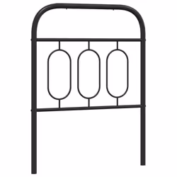 VidaXL 377143, Noir, Acier, 75 cm, 800 mm, 100 cm, 30 mm