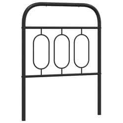 VidaXL 377143 tête de lit et pied de lit Noir