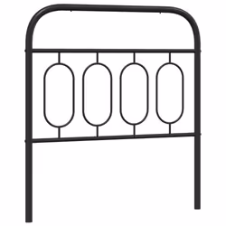 VidaXL 377145, Noir, Acier, 90 cm, 950 mm, 100 cm, 30 mm