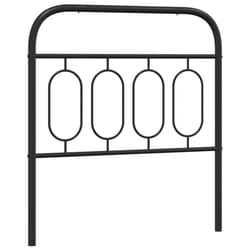 VidaXL 377145 tête de lit et pied de lit Noir