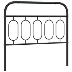 VidaXL 377147 tête de lit et pied de lit Noir