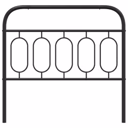 VidaXL 377147 tête de lit et pied de lit Noir - Vue supplémentaire 4
