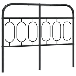 VidaXL 377148 tête de lit et pied de lit Noir