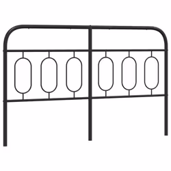 VidaXL 377151, Noir, Acier, 150 cm, 1560 mm, 100 cm, 30 mm