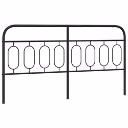 VidaXL 377152, Noir, Acier, 160 cm, 1660 mm, 100 cm, 30 mm