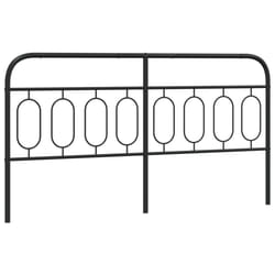 VidaXL 377152 tête de lit et pied de lit Noir