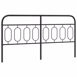 VidaXL 377154, Noir, Acier, 193 cm, 1980 mm, 100 cm, 30 mm