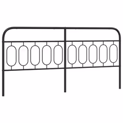 VidaXL 377155, Noir, Acier, 2 m, 2060 mm, 100 cm, 30 mm