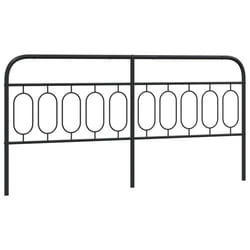 VidaXL 377155 tête de lit et pied de lit Noir