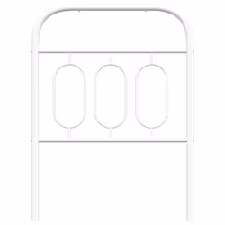 VidaXL 377192 tête de lit et pied de lit Blanc - Vue supplémentaire 4