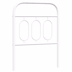 VidaXL 377193, Blanc, Acier, 80 cm, 850 mm, 100 cm, 30 mm