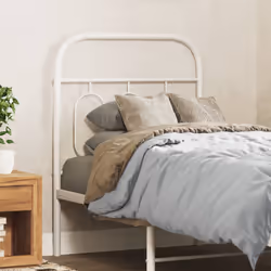 VidaXL 377193 tête de lit et pied de lit Blanc