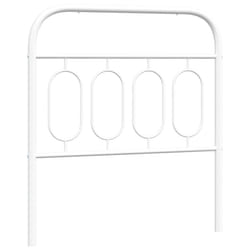 VidaXL 377194 tête de lit et pied de lit Blanc