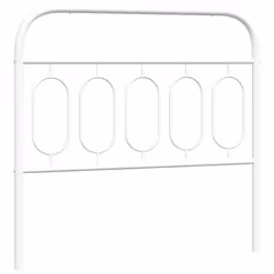 VidaXL 377196, Blanc, Acier, 107 cm, 1120 mm, 100 cm, 30 mm