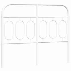 VidaXL 377198, Blanc, Acier, 137 cm, 1420 mm, 100 cm, 30 mm