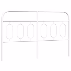 VidaXL 377201, Blanc, Acier, 160 cm, 1660 mm, 100 cm, 30 mm