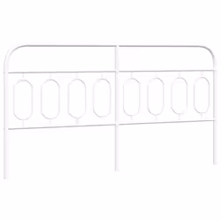 VidaXL 377204, Blanc, Acier, 2 m, 2060 mm, 100 cm, 30 mm