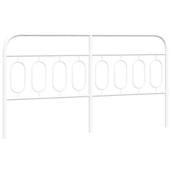 VidaXL 377204 tête de lit et pied de lit Blanc