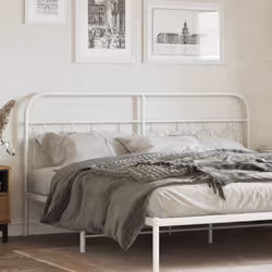 VidaXL 377204 tête de lit et pied de lit Blanc