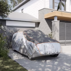 Cette housse de voiture SUV protège votre véhicule contre les rayons UV, les rayures, la grêle, la neige, la pluie, le gel, l ...