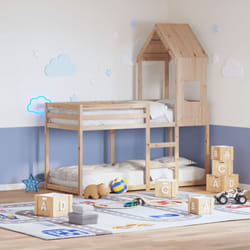 Vidaxl - Toit de lit pour enfants 55x84x132 cm bois de pin massif