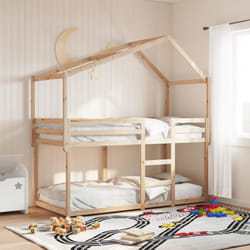 Vidaxl - Toit de lit pour enfants 203x80,5x142 cm bois de pin massif