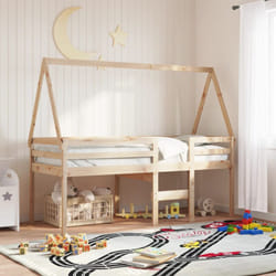 Vidaxl - Toit de lit pour enfants 199x80,5x88 cm bois de pin massif